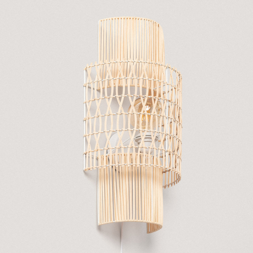 Product of Masego L Braided Paper Wall Lamp ILUZZIA 