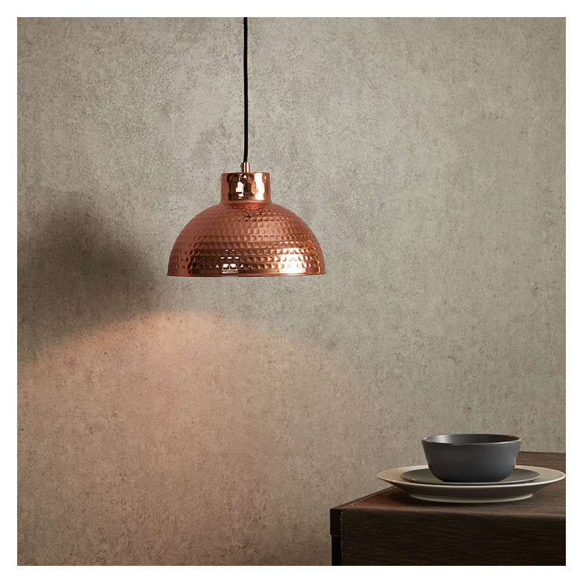 Product of Hammered Copper Pendant Lamp 