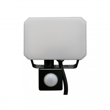 LED Flutlichtstrahler 50W IP65 Weiß mit PIR-Sensor