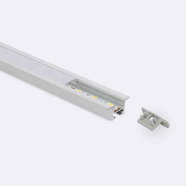 Profil Aluminiowy Wpuszczany do Sufitów z Klipsem do Taśm LED do 12 mm