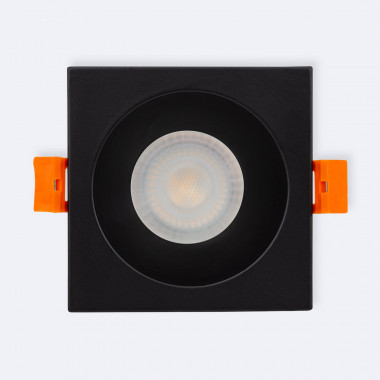 Product van Downlight Ring Vierkant IP65  voor LED-lamp GU10 zaagmaat Ø75 mm