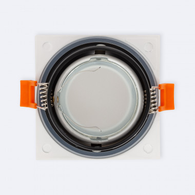 Product of Square Downlight Ring for GU10 LED Bulb with Ø75 mm Cut Out 