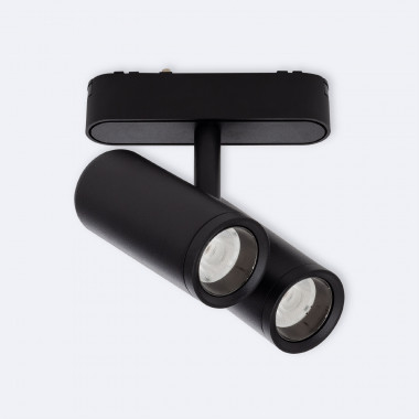 Produkt od Dvojitý Lištový LED Reflektor Magnetický Křemenný 25mm Super Slim 16W 48V CRI90 Černý 