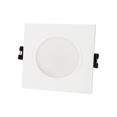 Downlight-Ring Quadratisch IP65 für LED-Glühbirnen GU10 / GU5.3 Schnitt Ø75 mm Maxis
