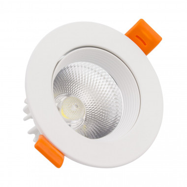 Spot LED Downlight Rond CCT Dim to Warm 12W Coupe Ø90 mm