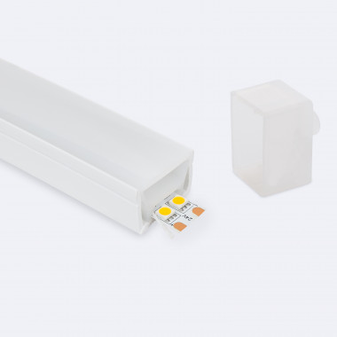 Tube Silicone LED Flex Encastré pour Ruban jusqu'à 16 mm BL3020