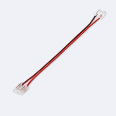 Doppelter Clip-Verbinder mit Kabel für LED-Streifen 24/48V DC SMD IP20 Breite 10mm