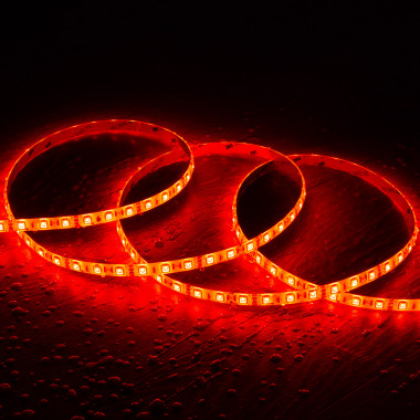 Product of 5m 12V DC SMD5050 RGB LED Strip 60LED/m 10mm Wide Cut at Every 10cm IP65
