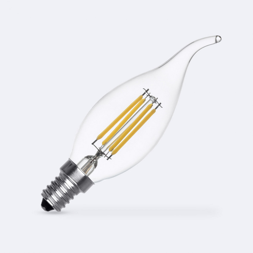 Product van LED Lamp Filament Dimbaar E14 4W 470 Im T35