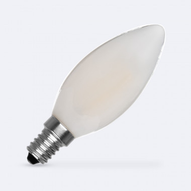 LED Lamp E14 4W 400 lm C35 Kaars Glass