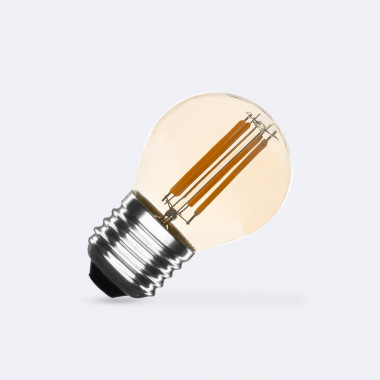 Żarówka Filament LED E27 4W 470 Im Ściemnialna G45 Gold