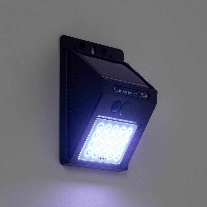 Produkt von LED-Wandleuchte Aussen Solar IP65 mit Dämmerungsschaltung