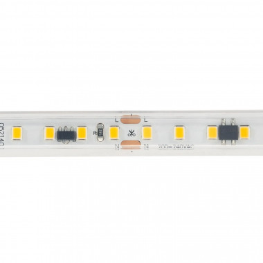 Produkt von LED-Streifenrolle Dimmbar ohne Gleichrichter 220V Silicone FLEX 120 LEDs/m 1400lm/m Breite 12mm 50m IP67