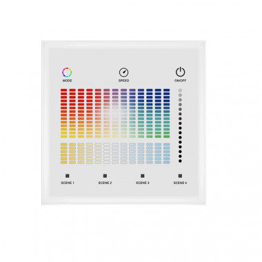 Télécommande Variateur Murale Tactile LED RGBWW DALI Master