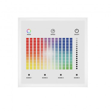 Product Wall Mounted Tactile DALI Master Dimmer Remote RGB