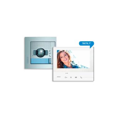 Kit Video Intercom 1 Woning  2 Draden met Deurpaneel SFERA NEW en Monitor CLASSE 300 V13E TEGUI 376161