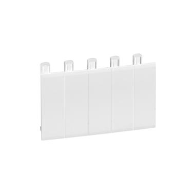 Product Obturateur 5 Modules pour Cache-Bornes EKINOXE RAL 9003 LEGRAND 001660