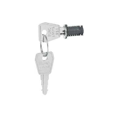 Schloss mit Schlüssel Nr. 850 für Verteilerkasten Plexo3 LEGRAND 001966