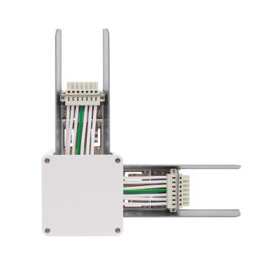 L-Type Connector for a 60W Trunking LED Linear Bar