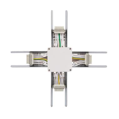 X-connector voor de Trunking LED linear bar