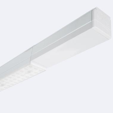 Product Aluminium Eindrail met Afwerking voor LED Linear Bar 25cm Trunking Easy Line LEDNIX