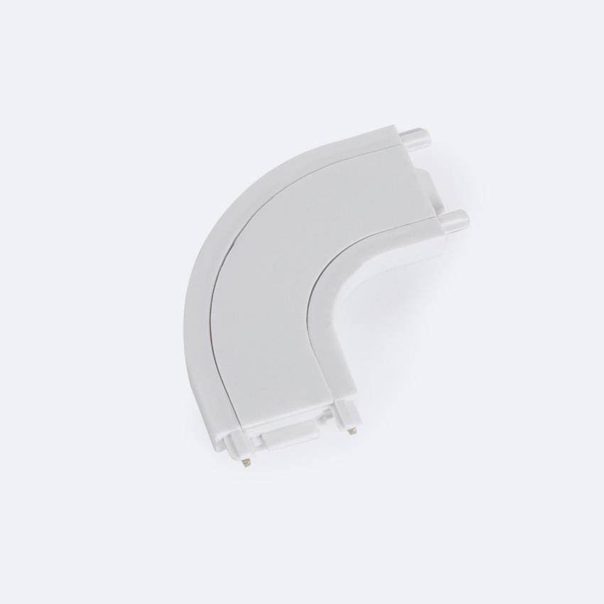 Product of Curved L-Type Connector for Single Phase 25mm Super Slim 48V Surface Mounted Magnetic Rail