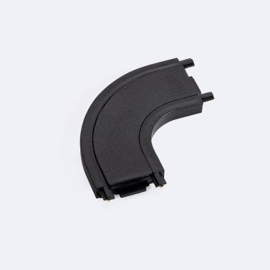 Curved L Connector for Surface Mounted 25mm SuperSlim 48V Magnetic Track