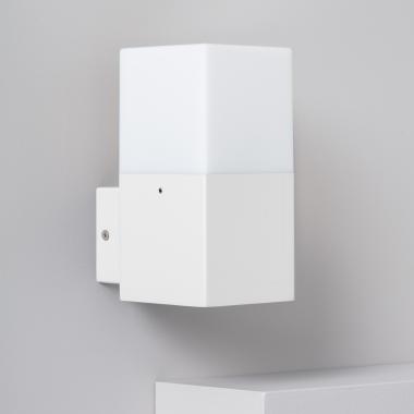 Domus White Aluminium Outdoor Wall Light