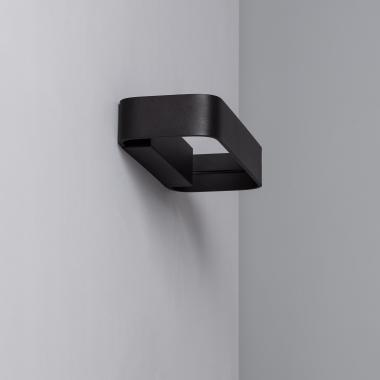 Applique Murale LED Aluminium Deves 9W Noire