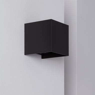 LED-Wandleuchte Aussen 6W Doppelseitige Beleuchtung New Eros Schwarz