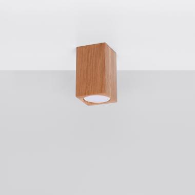 Stropní Dřevěné Svítidlo Keke 10 SOLLUX