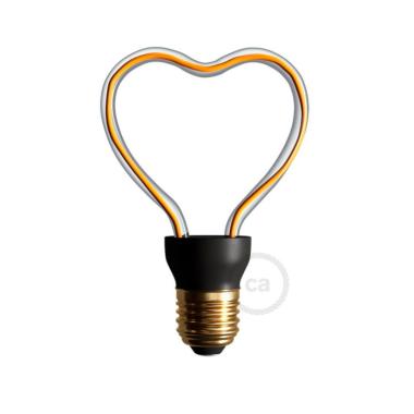 Ampoule LED Filament E27 8W 330 lm Dimmable Creative-Cables Art Heart SEG50148