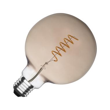 LED Filamentní Žárovka E27 4W 200 lm G125  Stmívatelná Smoke