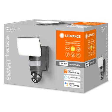 Product of 24W Smart+ WiFi Sensor LED Floodlight with Camera 74 lm/W IP44 LEDVANCE 4058075478312