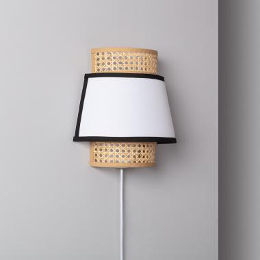 Wandlamp Rotan Marya