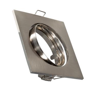 Square Tilting Downlight Frame for a GU10/GU5.3 LED Bulb Cut Ø 72 mm