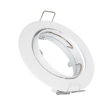 Downlight Halo Rond kantelbaar voor GU10 / GU5.3 LED lamp Zaag maat Ø 72 mm