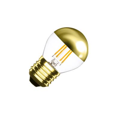 Lampadina LED Filamento Regolabile E27 4W 300 lm G45 Gold