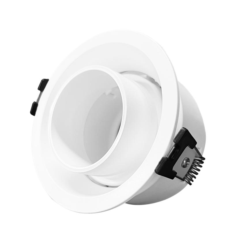 Product van Downlight Ring Conische Kantelbaar met Laag UGR voor LED Lamp GU10 / GU5.3 Zaagmaat Ø75 mm Suefix
