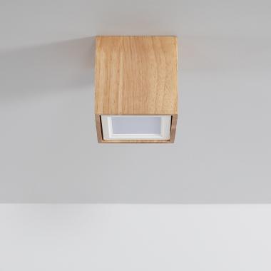 Applique da Soffitto LED 6W Legno Sigurd