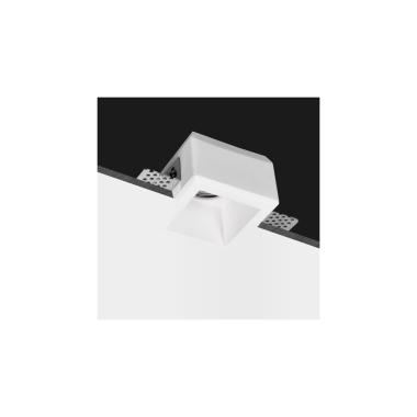 Product van Downlight Ring Pleisterwerk/Pladur Vierkant Integratie voor LED Lamp GU10 / GU5.3 Cut 83x83 mm UGR17