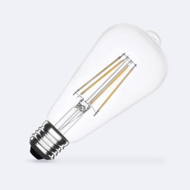 Product LED Lamp Filament Dimbaar E27 8W 1055 lm ST64 