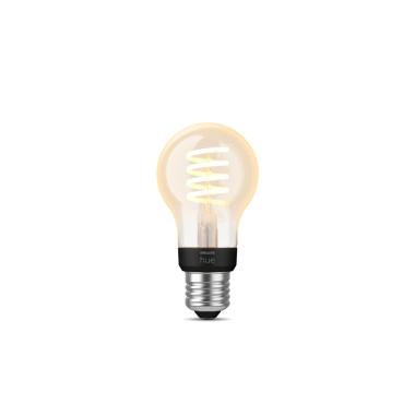 Ampoule LED Filament E27 7W 550 lm A60 PHILIPS Hue White Ambiance