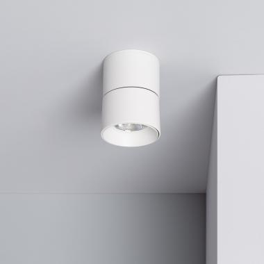 New Onuba Aluminium 7W White Round LED Ceiling Lamp