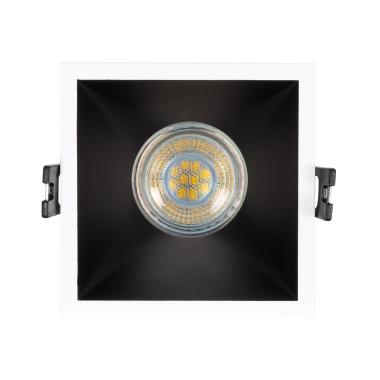 Produkt von Downlight-Ring Eckig Niedriger UGR-Wert für LED-Lampe GU10 Schnitt 85x85 mm
