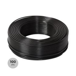 Product 100m Coil of Black 6mm² PV ZZ-F Cable