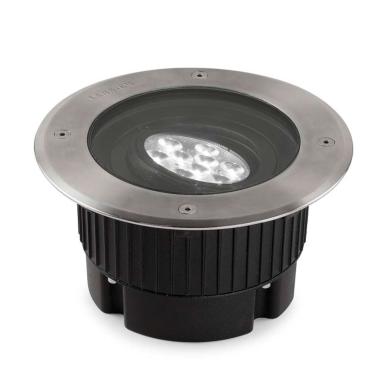 Segnapasso LED Circolare da Incasso a Terra Gea Power Led IP67 9W 15º LEDS-C4 55-9665-CA-37