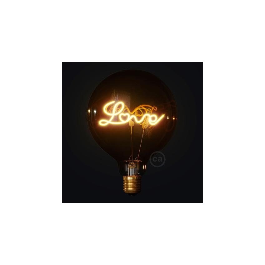 Produkt von LED-Glühbirne Filament E27 5W 250 lm Dimmbar G125 Creative-Cables Love CBL700232