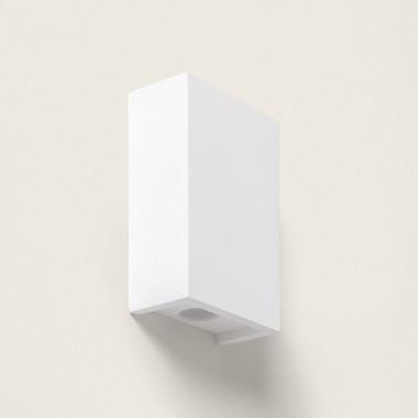 Esmeralda Battery Powered Double Sided Plaster Wall Lamp