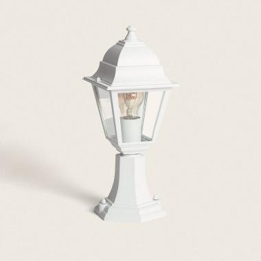 Lampa Ogrodowa Zewnętrzna E27 z Aluminium i Szkła Villa